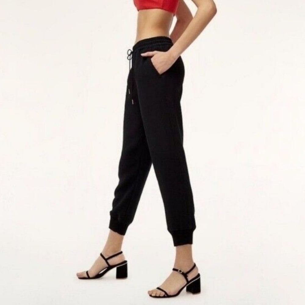 Aritzia Wilfred Green Jogger Buffon Pants - Picture 3 of 11